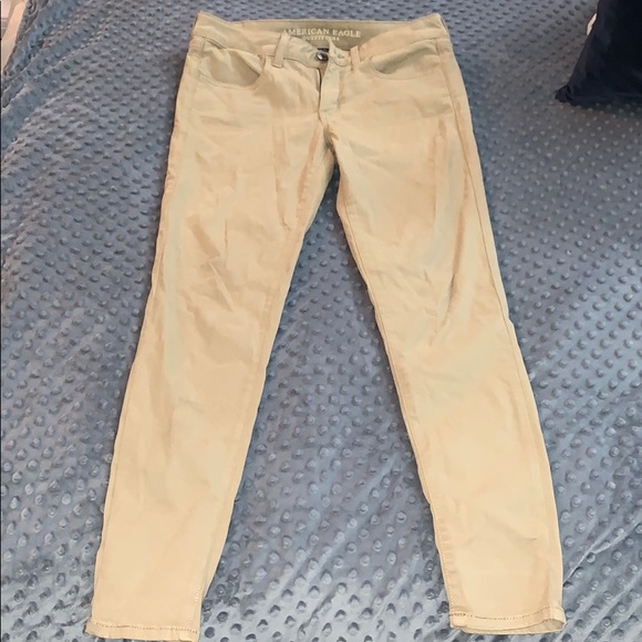 American Eagle Outfitters Pants - American Eagle Khaki Jeggings